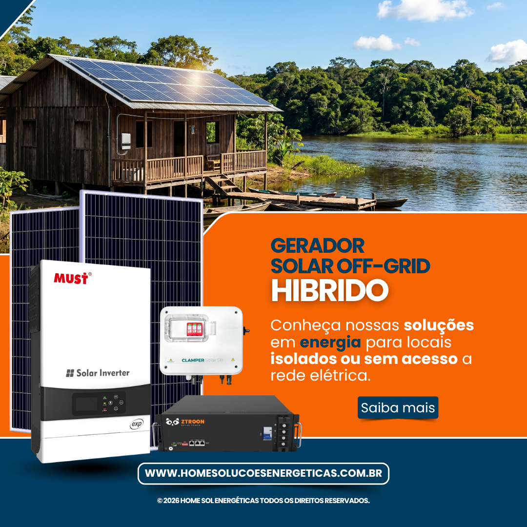 Geradores Solares Fotovoltaicos OFF-GRIDs