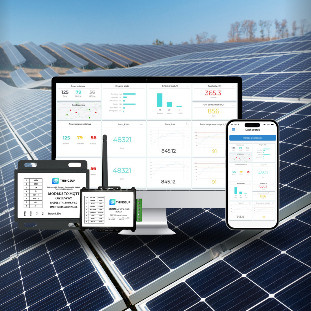Gestão e Monitoramento de Usinas Solares